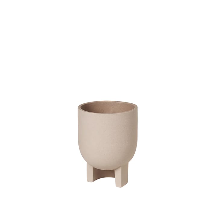 Serene flower pot S - Terracotta beige - Kristina Dam Studio