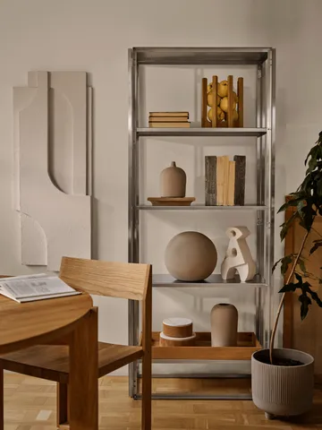 Serif Relief wall decoration L - Off white - Kristina Dam Studio