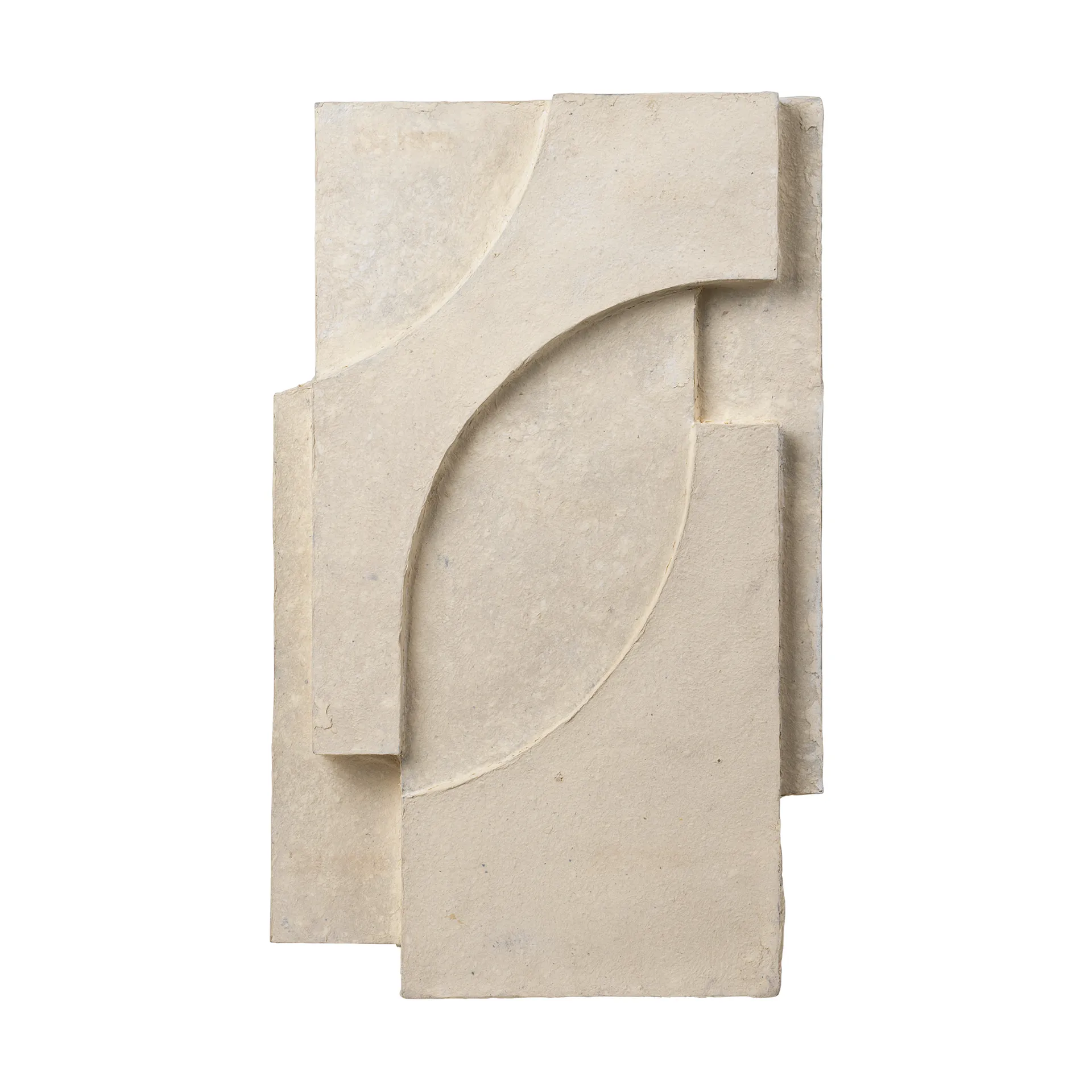 Serif Relief wall decoration M, Off white Kristina Dam Studio