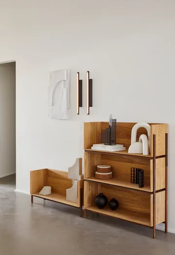 Serif Relief wall decoration M - Off white - Kristina Dam Studio