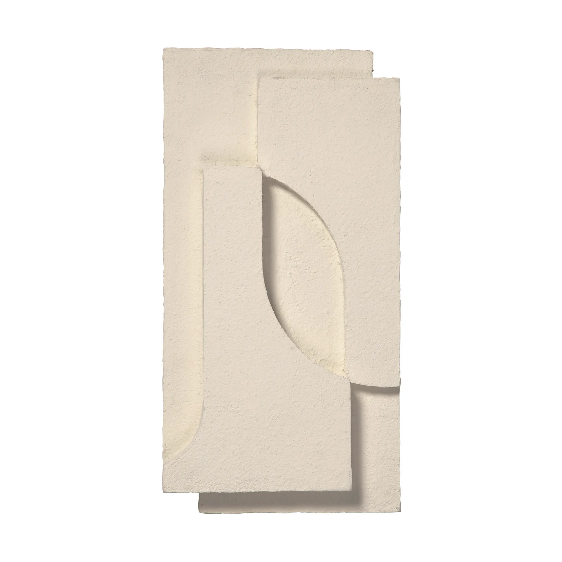 Serif Relief wall decoration S, Off white Kristina Dam Studio