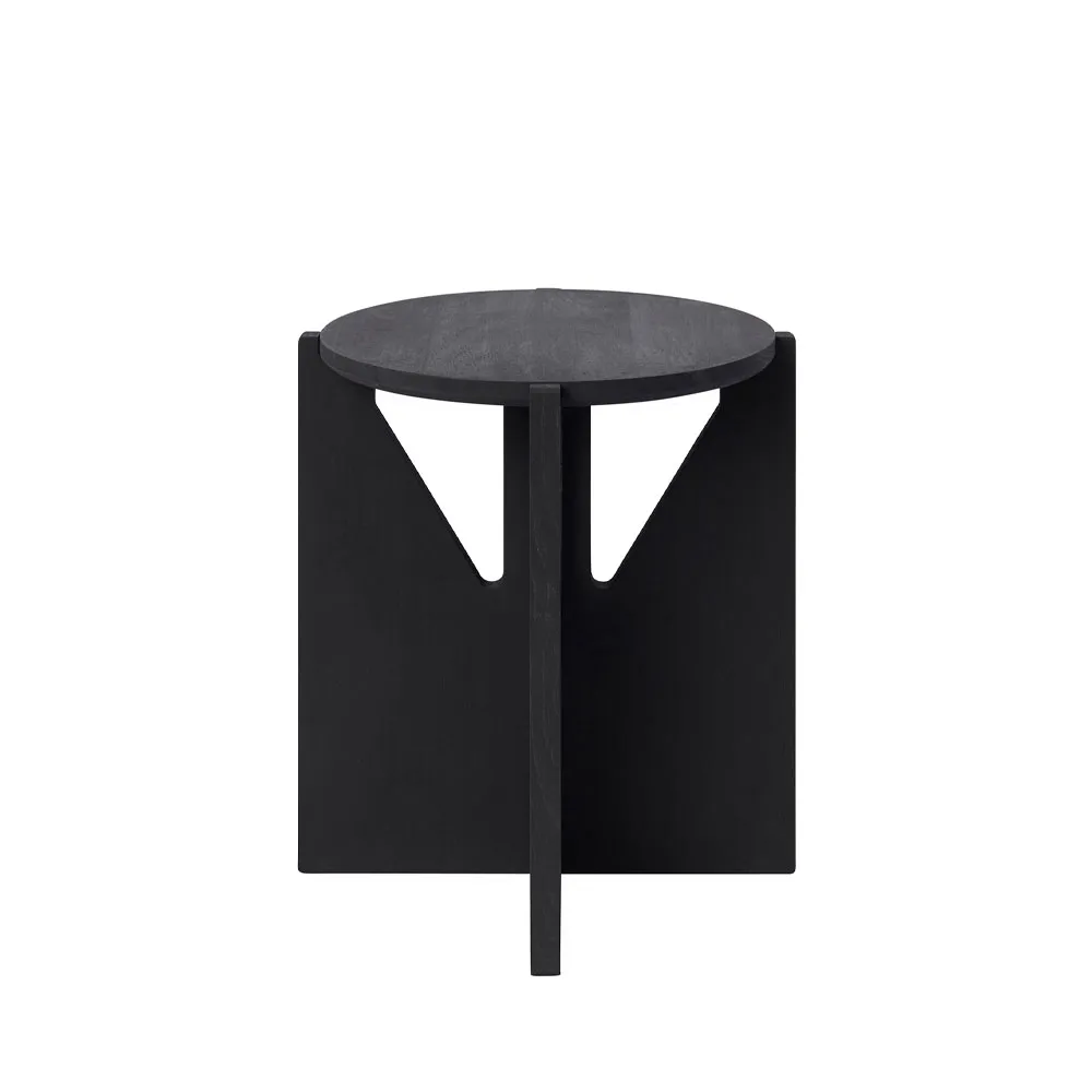 Kristina Dam Studio Stool stool Oak black | Scandinavian Design | Stools | Black