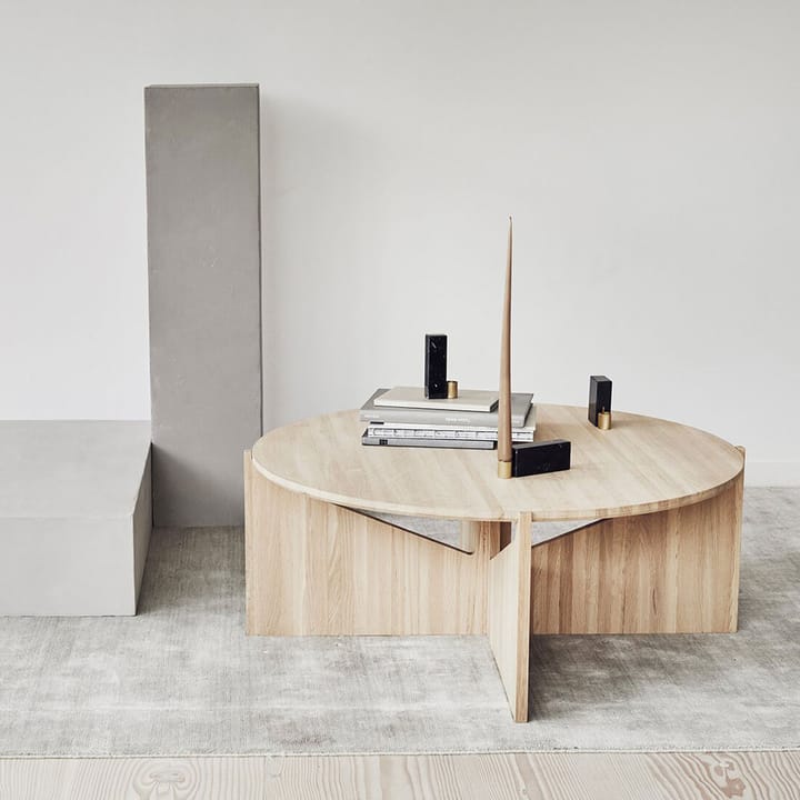 XL Table coffee table - Oak black - Kristina Dam Studio