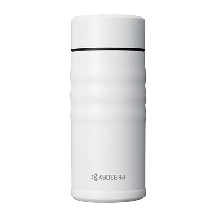 Kyocera ceramic thermos mug with screw top lid 35 cl - White - Kyocera