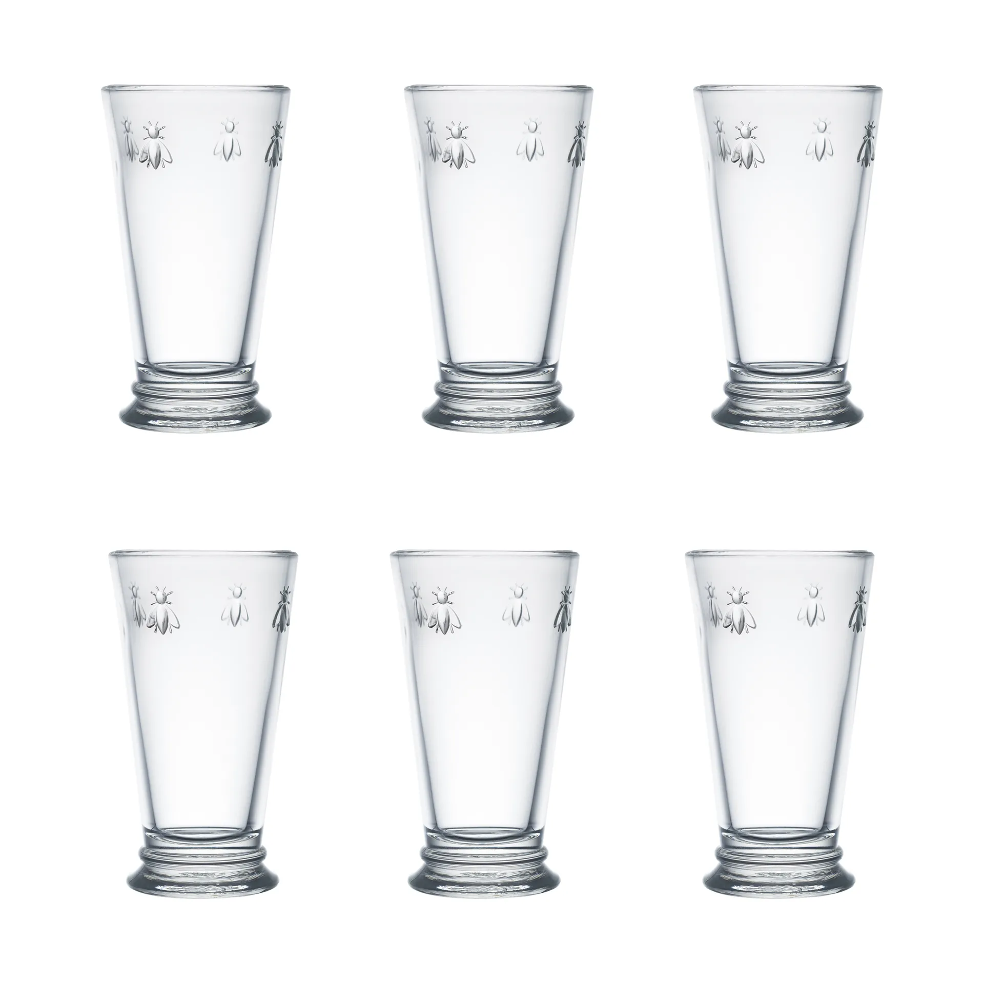 Abeille drinkglass 46 cl 6-pack, Clear La Rochère