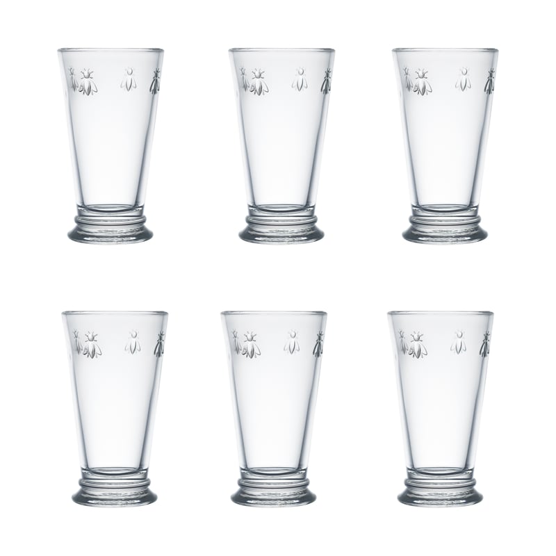 La Rochère Abeille drinkglass 46 cl 6-pack Clear