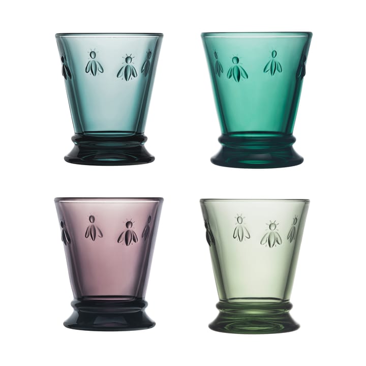 Abeille drinking glass 26 cl 4 pieces - Multi - La Rochère