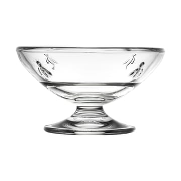 Abeille glass bowl on foot 20 cl 6-pack - Clear - La Rochère