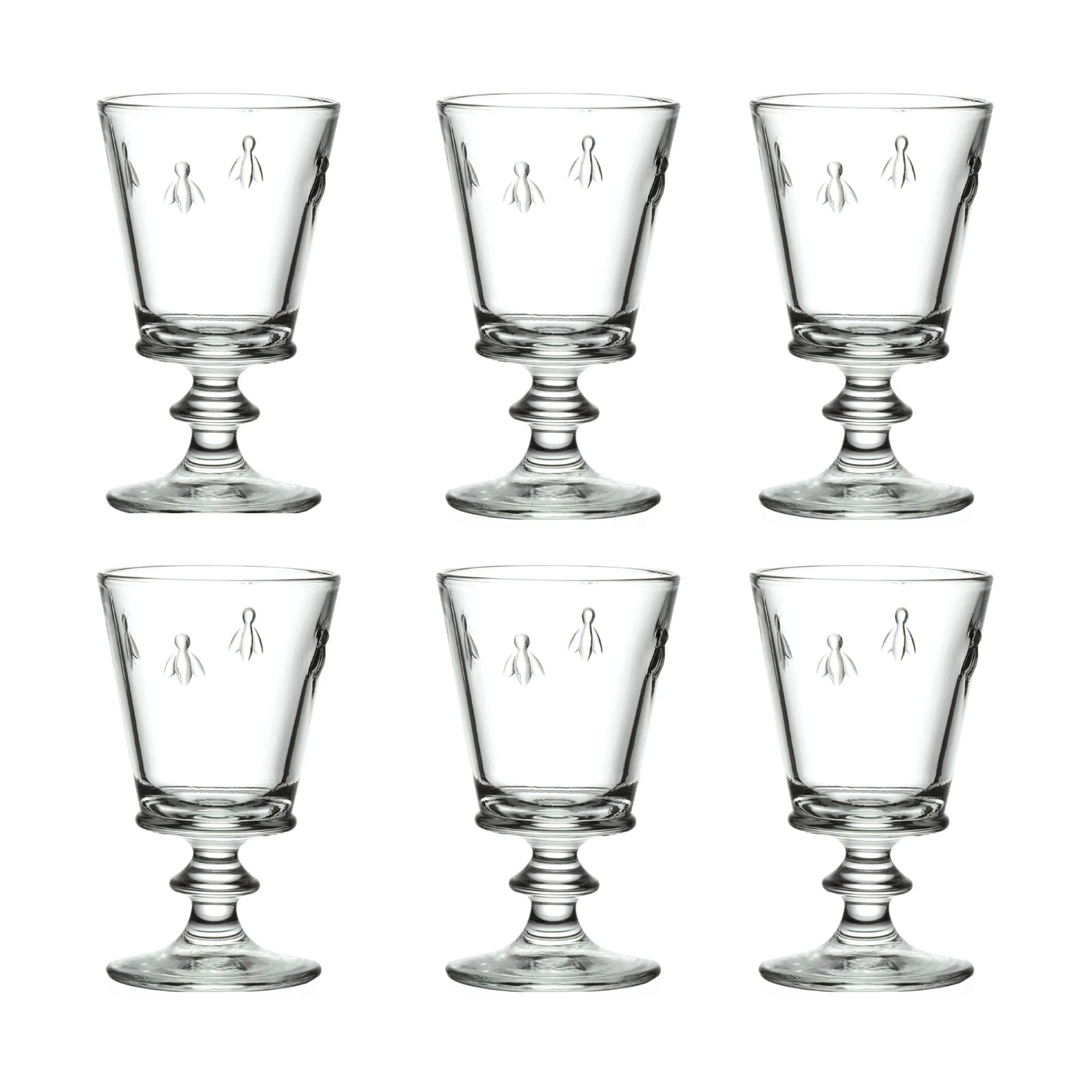 Abeille wine glass 24 cl 6-pack, Clear La Rochère