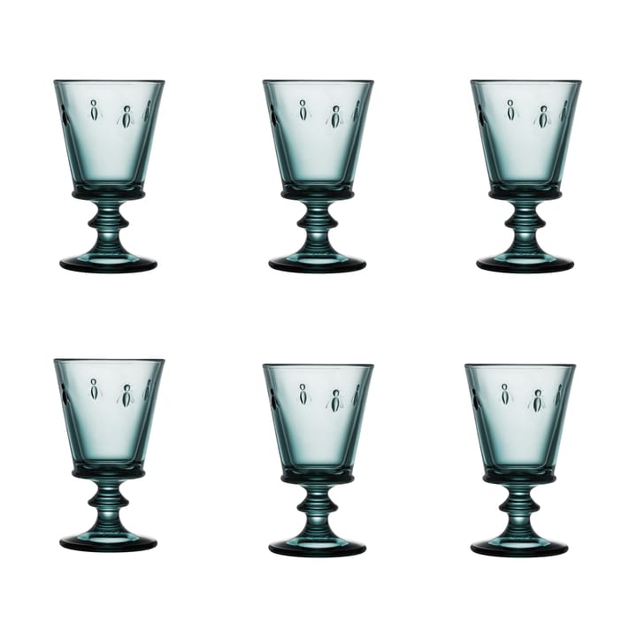 Abeille wine glass 24 cl 6-pack - Dark blue - La Rochère