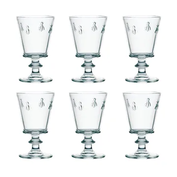 Abeille wine glass 35 cl 6-pack - Clear - La Rochère