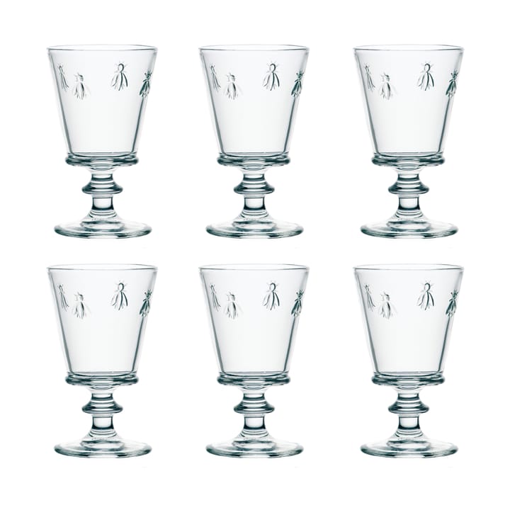 Abeille wine glass 35 cl 6-pack - Clear - La Rochère