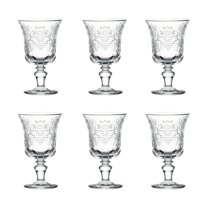 Amboise wine glass 26 cl 6-pack - Clear - La Rochère