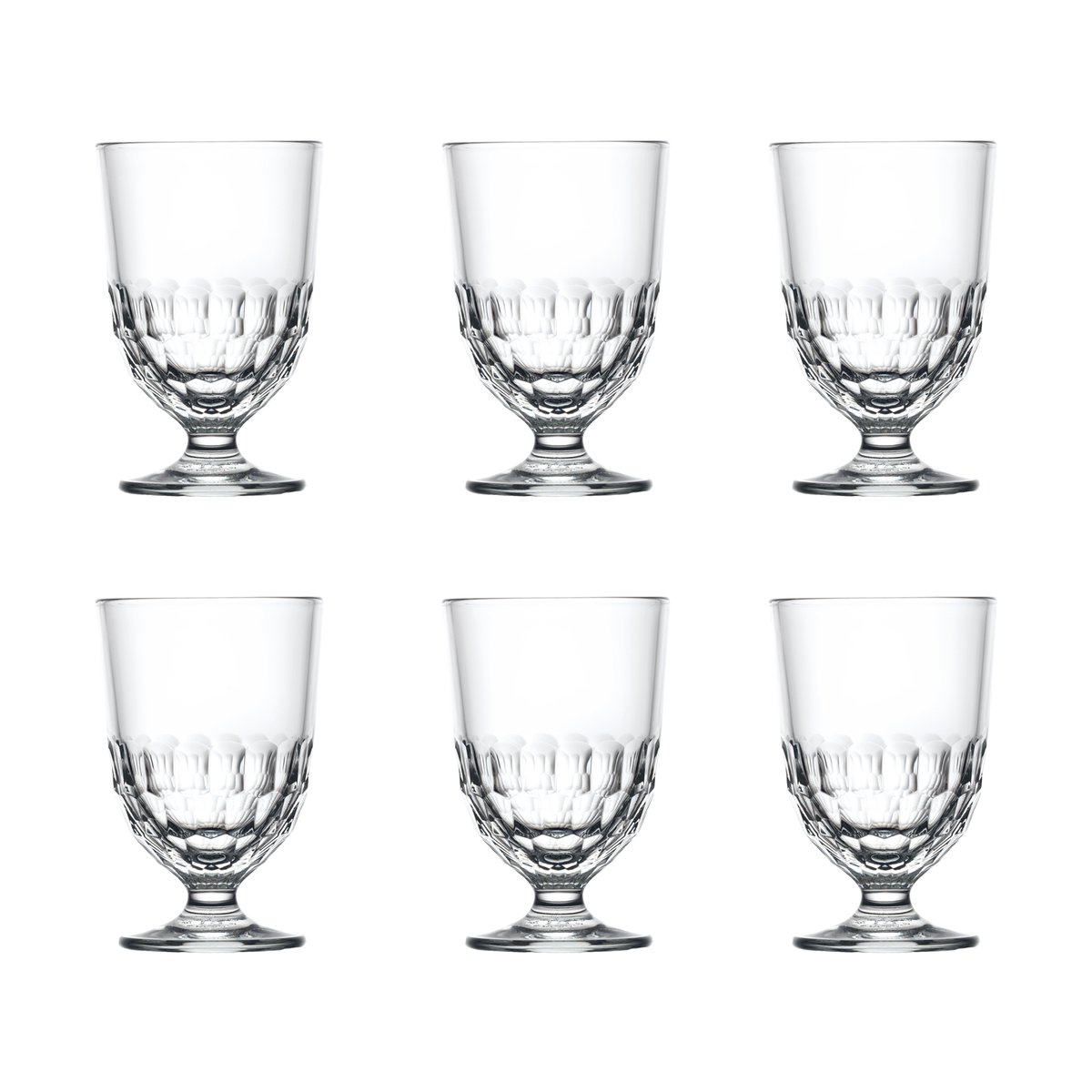 La Rochère Artois drinking glass 22 cl 6-pack Clear