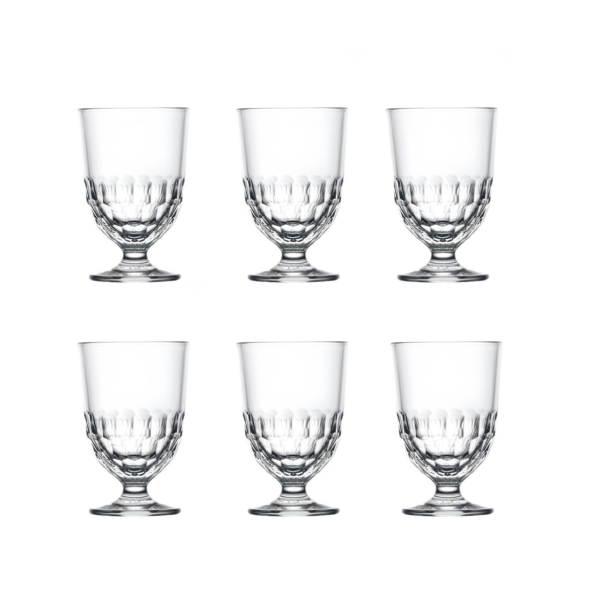 La Rochère Artois drinking glass 29 cl 6-pack Clear