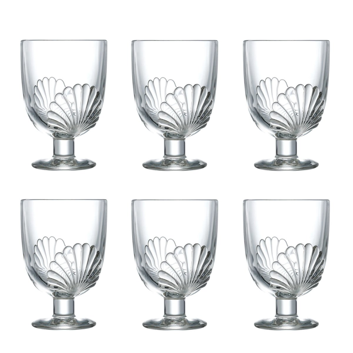 La Rochère Belle-ile wine glass 29 cl 6-pack Transparent