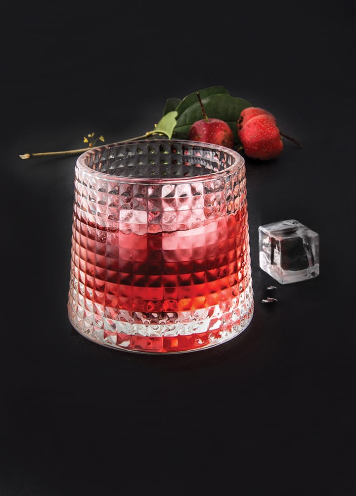 Blossom whiskeyglas 16 cl 4-pack - Clear - La Rochère