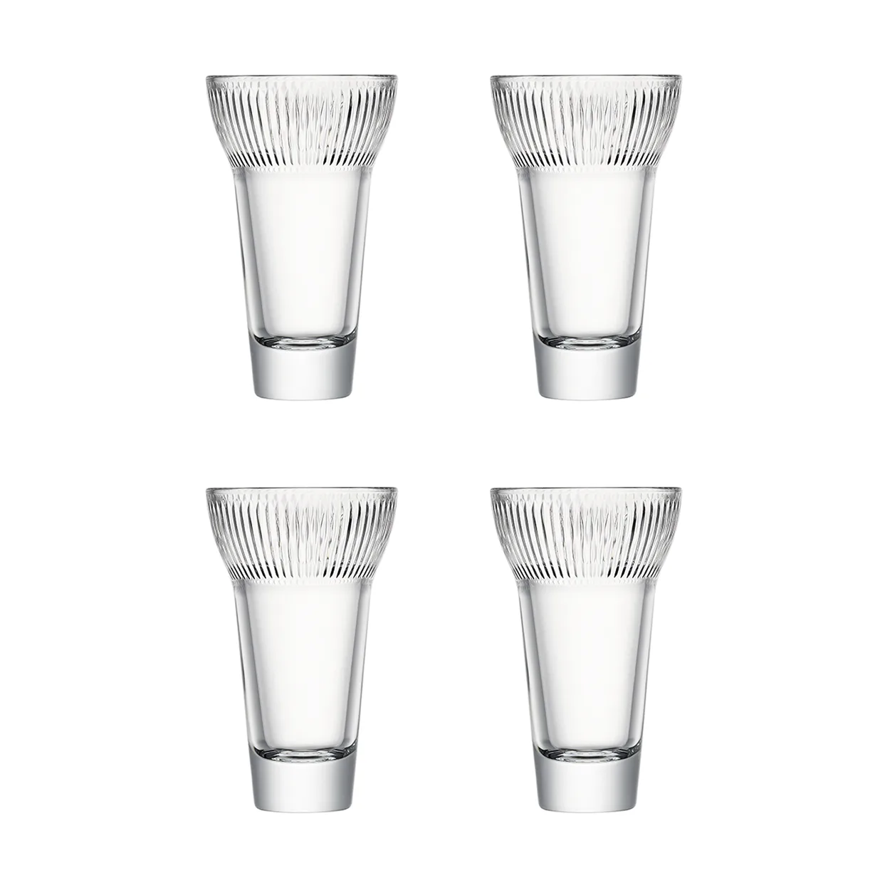 La Rochère Calanque drinking glasses 4-pack Transparent