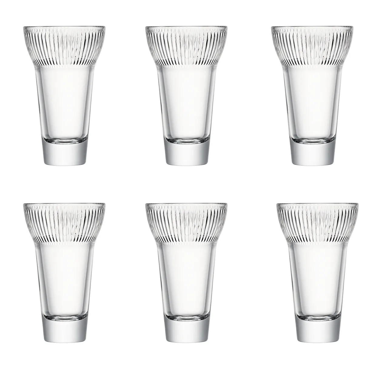 La Rochère Calanque Fanny drinking glasses 22 cl 6-pack Transparent