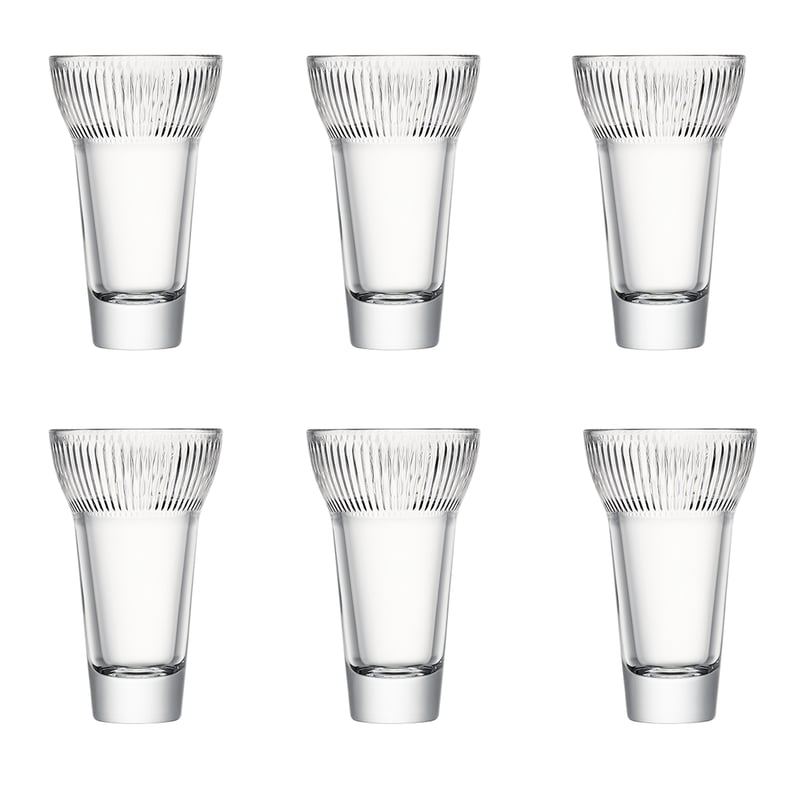 La Rochère Calanque Fanny drinking glasses 22 cl 6-pack Transparent