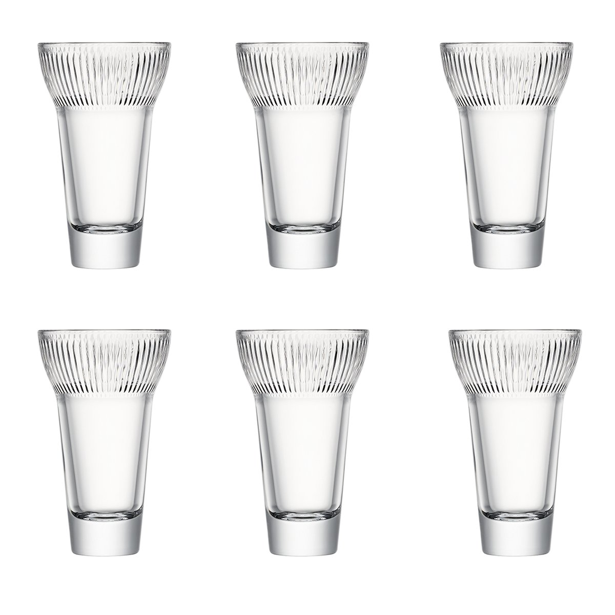 La Rochère Calanque Fanny drinking glasses 22 cl 6-pack Transparent