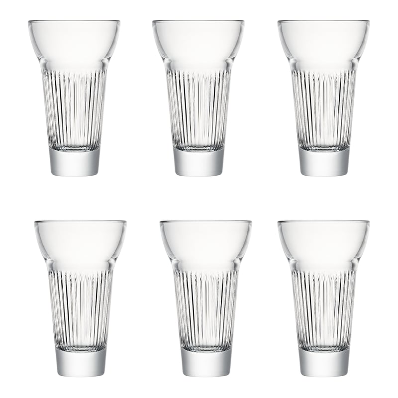 La Rochère Calanque Marius drinking glass 22 cl 6-pack Transparent