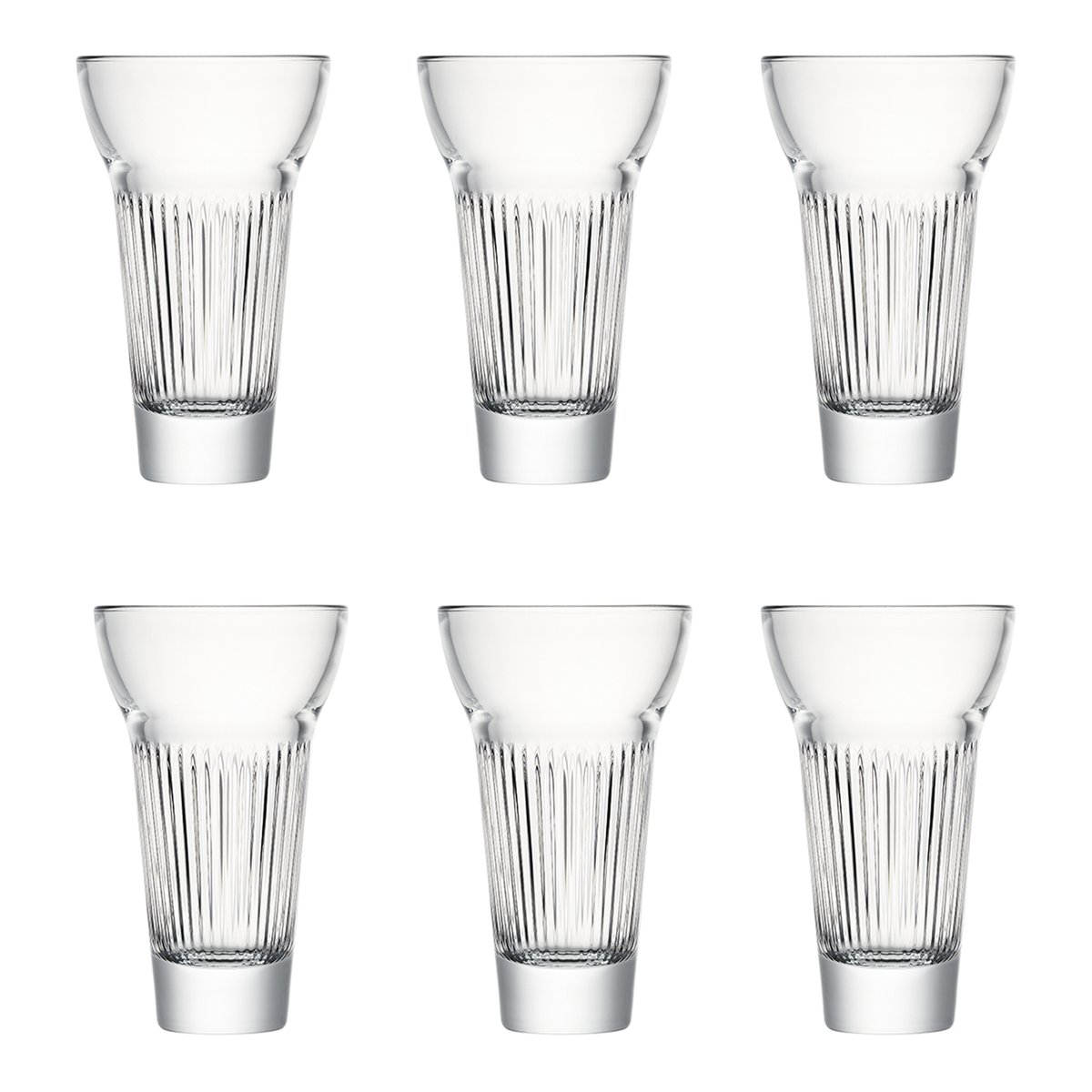La Rochère Calanque Marius drinking glass 22 cl 6-pack Transparent
