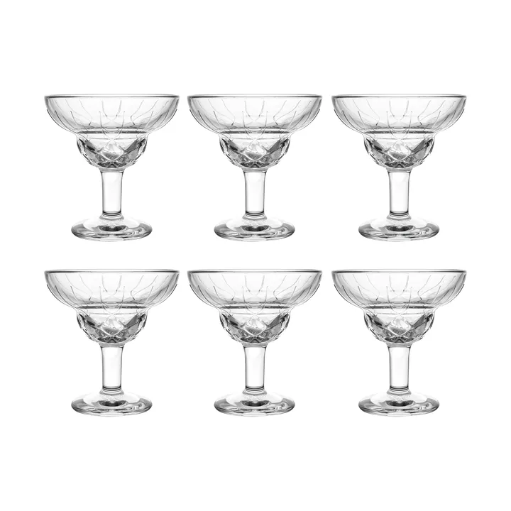 Chicago cocktail glasses 6-pack - 21 cl - La Rochère
