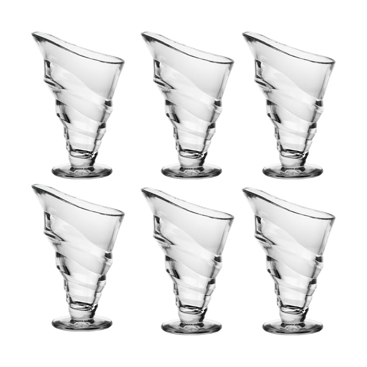 Circee Haute dessert bowl 27 cl 6-pack - Clear - La Rochère