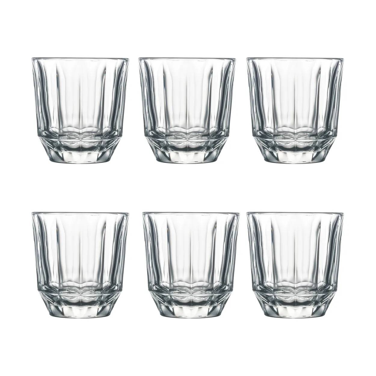 La Rochère City drinking glass 25 cl 6-pack Clear | Scandinavian Design | Drinking glasses & tumblers | Transparent