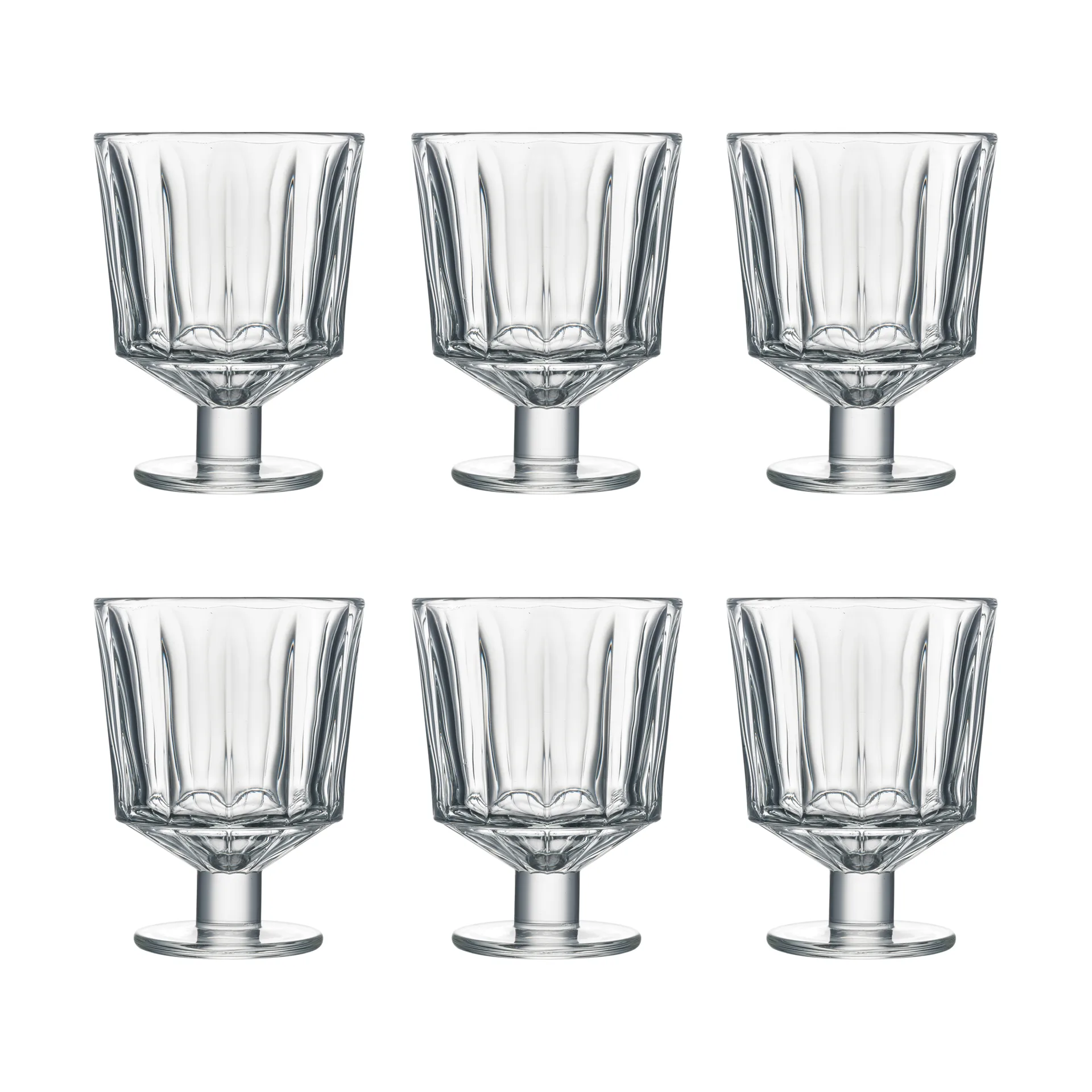 City wine glass 26 cl 6-pack, Clear La Rochère