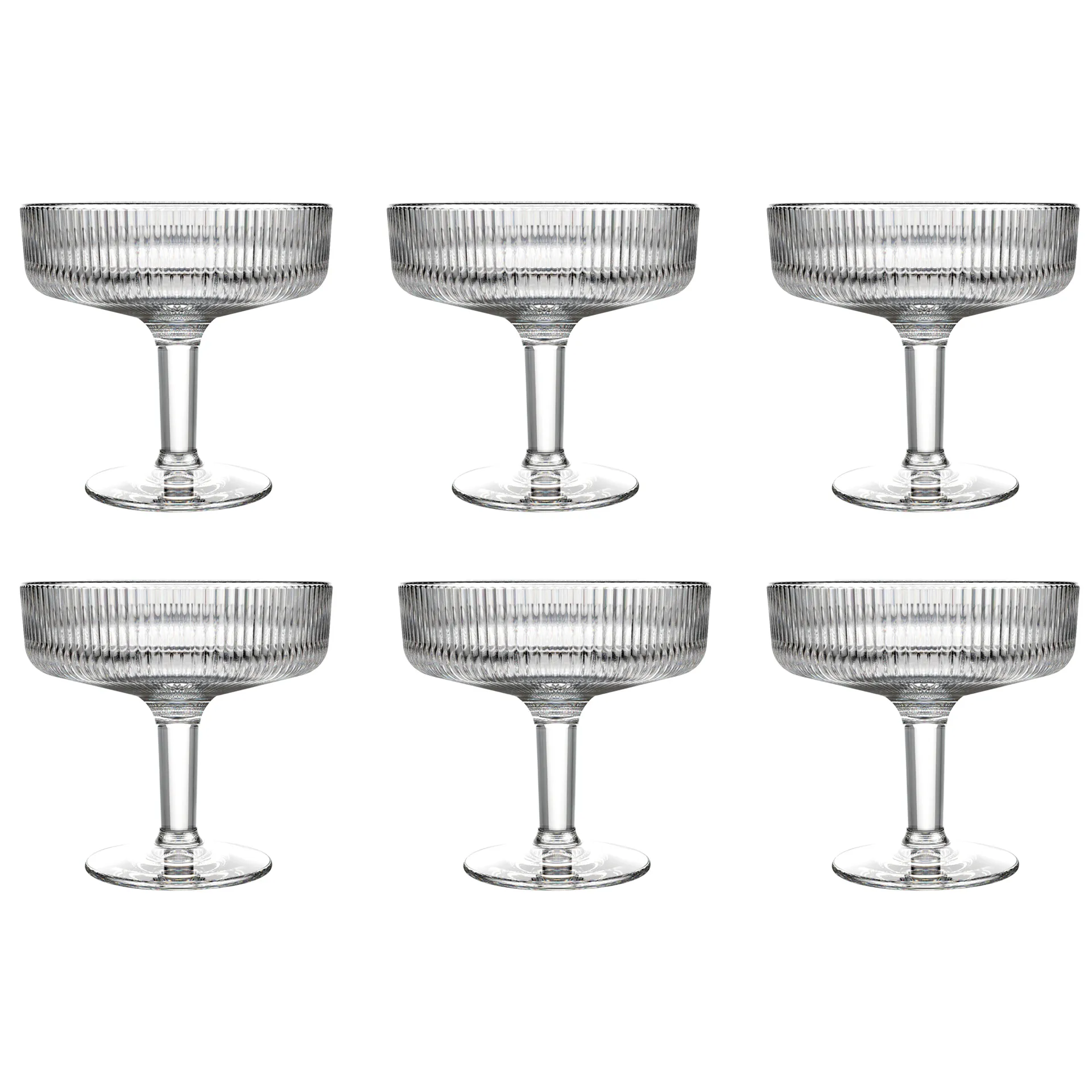 Coupe Alice dessert bowl 33 cl 6-pack, Transparent La Rochère