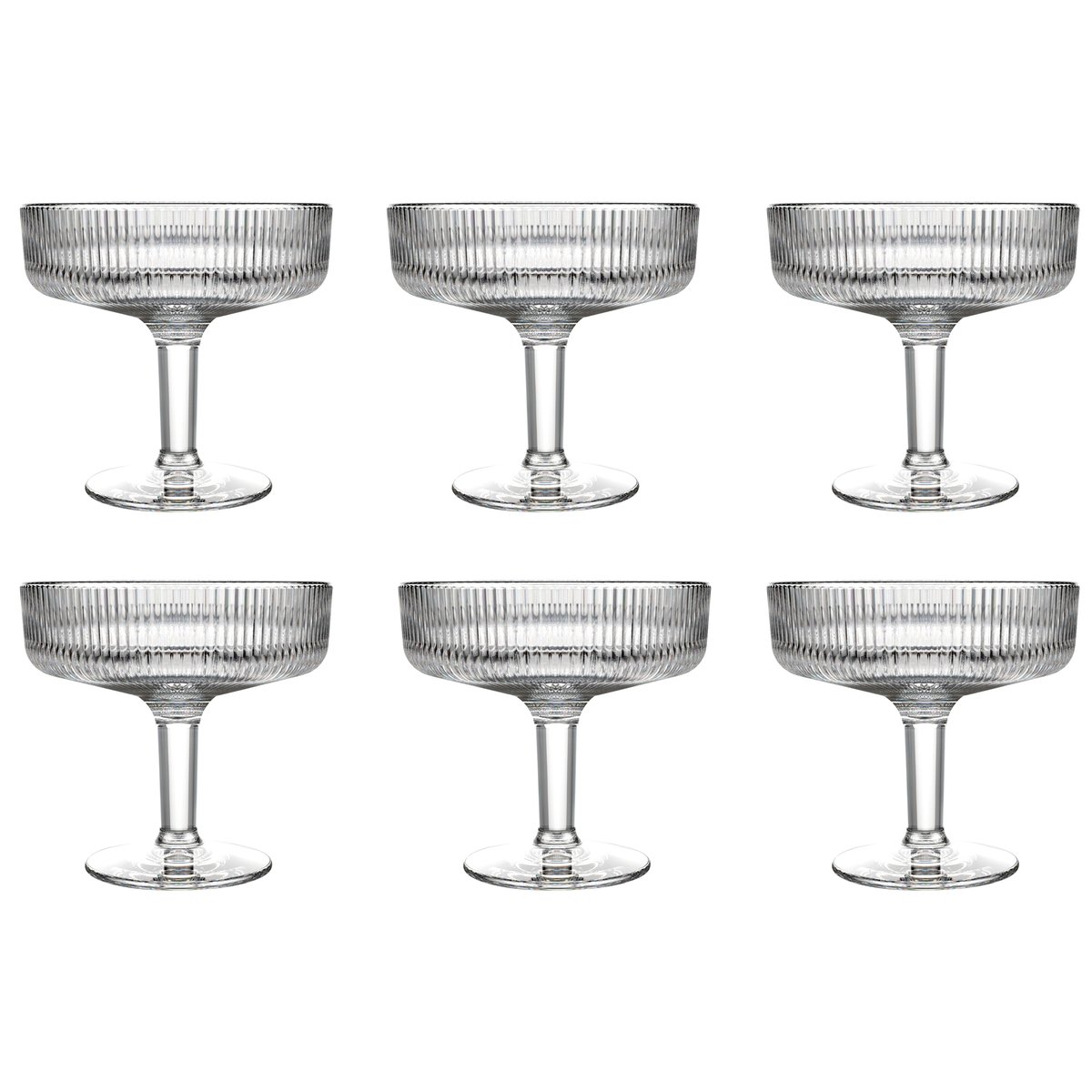La Rochère Coupe Alice dessert bowl 33 cl 6-pack Transparent