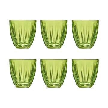 Lily water glass 6-pack - Kiwi green - La Rochère