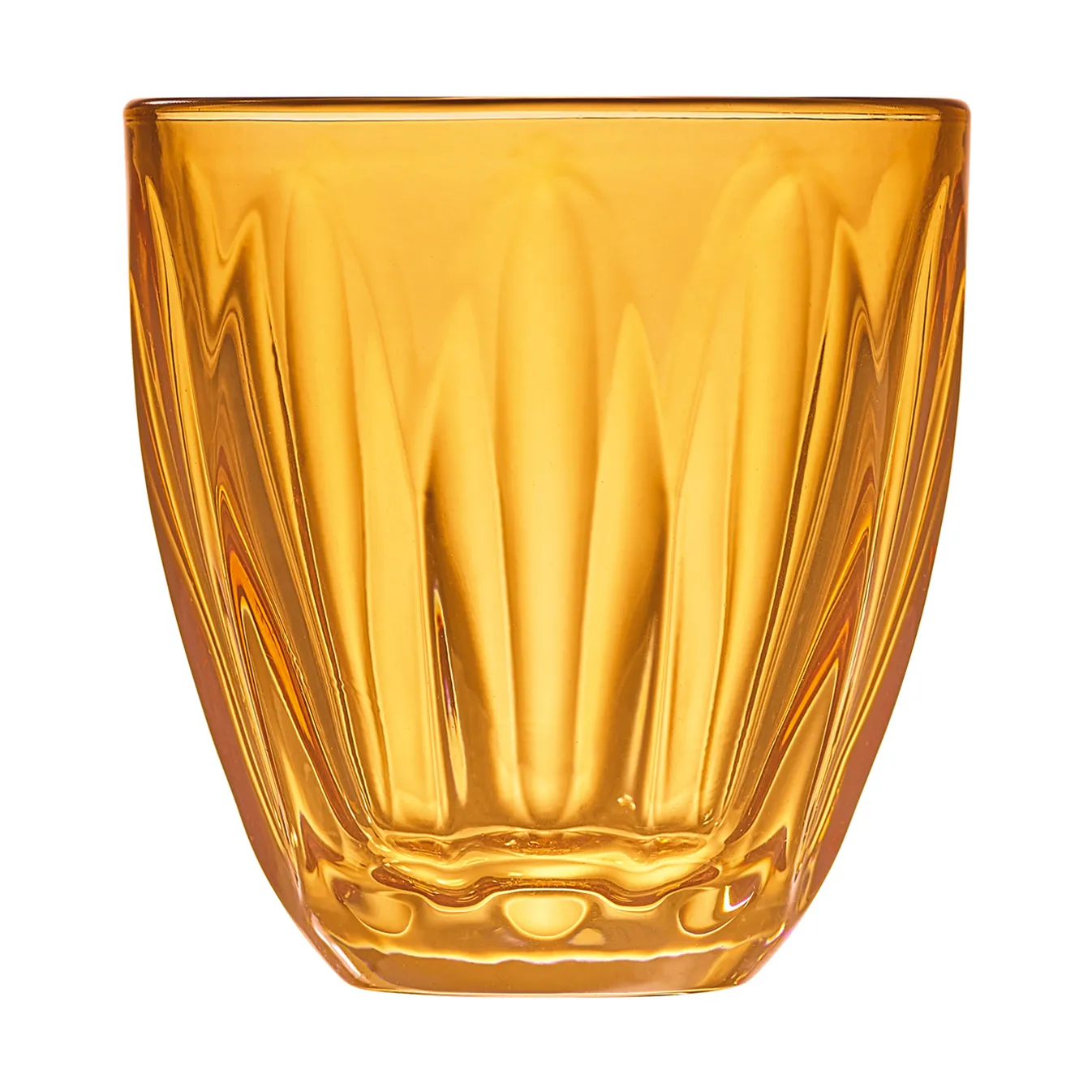 Lily water glass 6-pack, Tangerine La Rochère