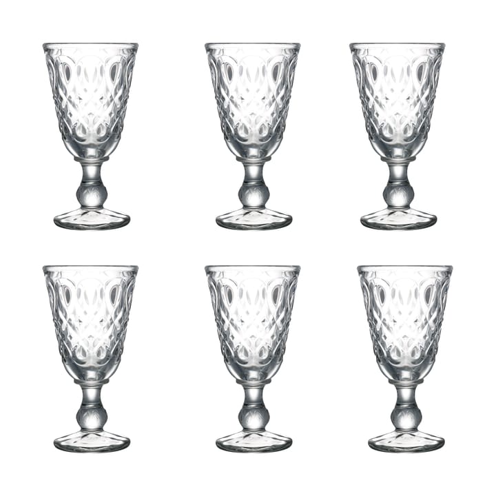 Lyonnais wine glass 23 cl 6-pack - Clear - La Rochère