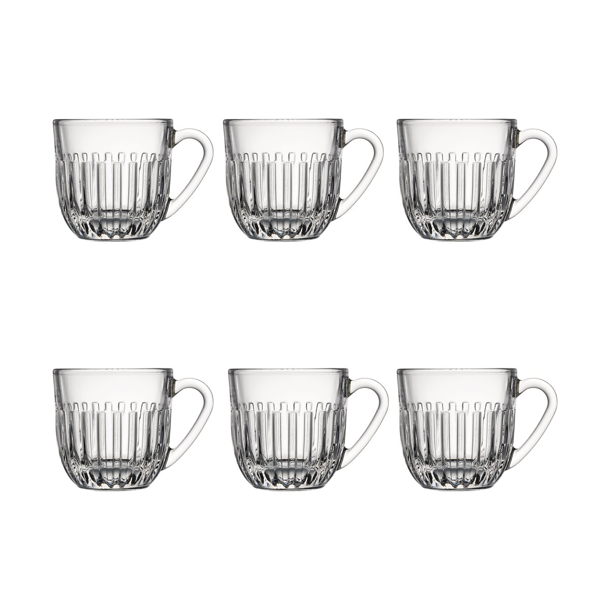 La Rochère Ouessant espresso glass 9 cl 6-pack Clear