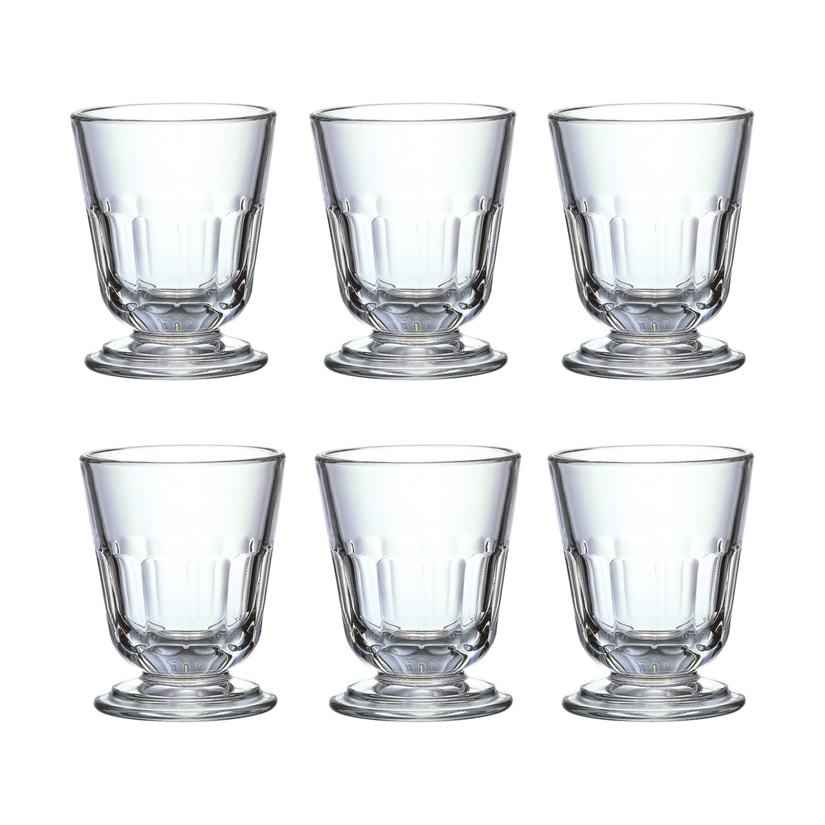 La Rochère Perigord beaker 23 cl 6-pack Clear | Scandinavian Design | Dessert bowls | Transparent