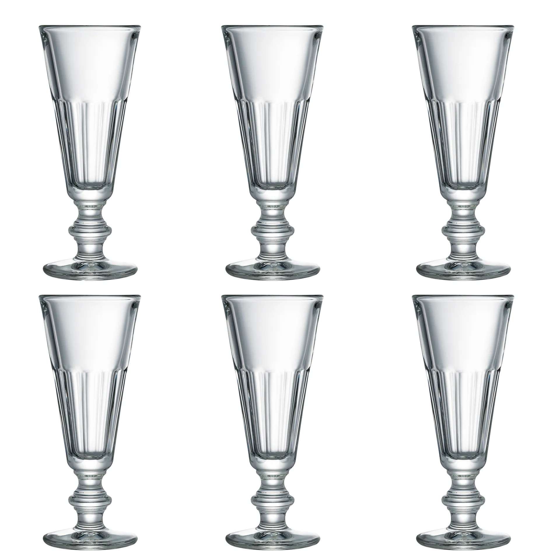 Perigord champagne glass 16 cl 6-pack, Transparent La Rochère