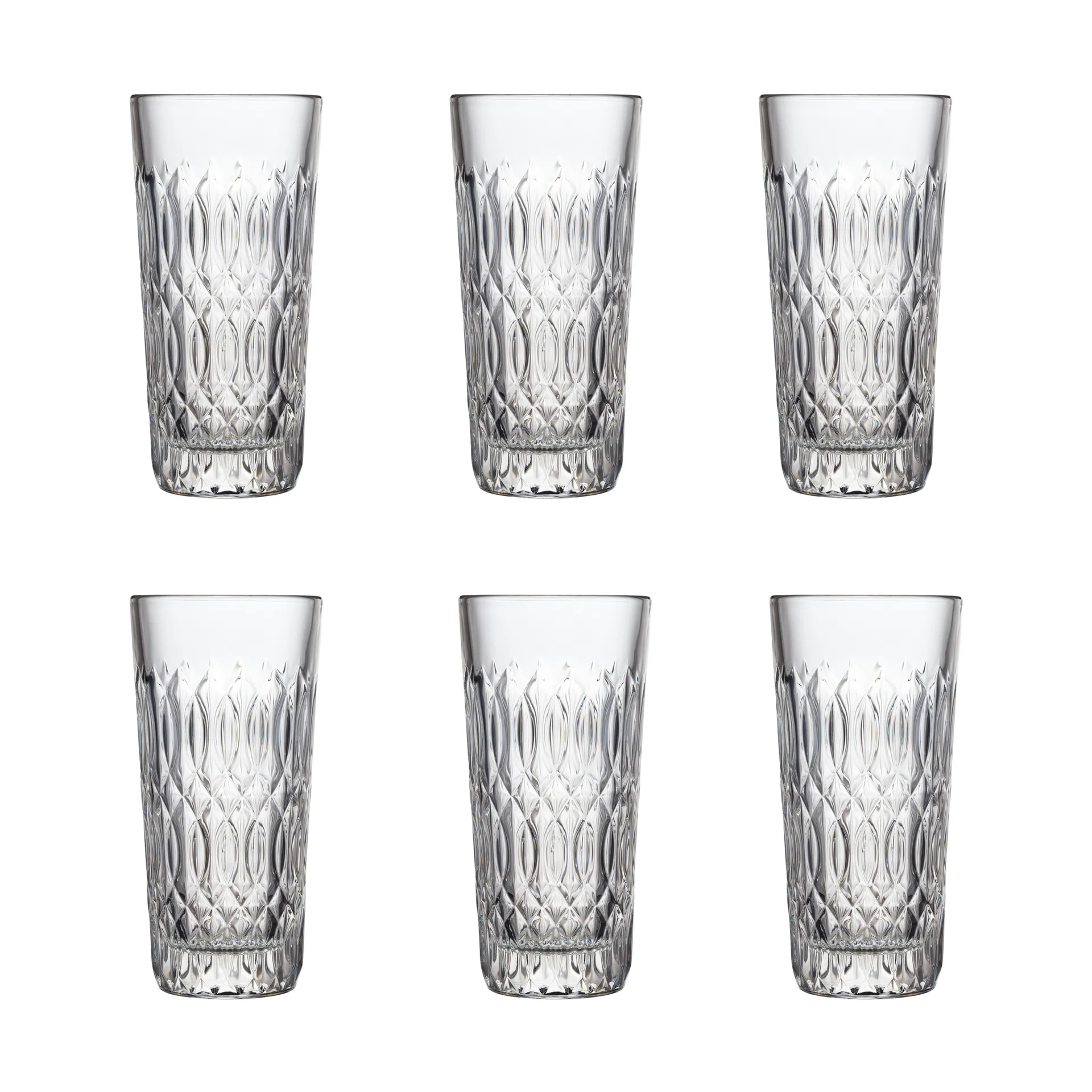 Verone drink glass 34 cl 6-pack, Clear La Rochère