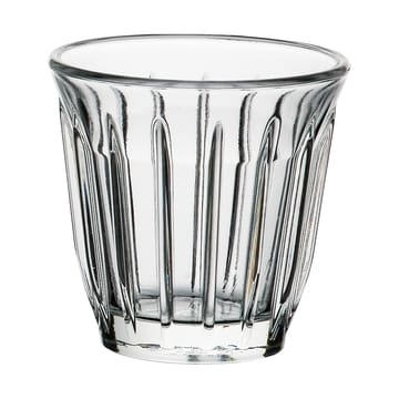 Zinc espresso glass 10 cl 6-pack - Clear - La Rochère