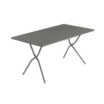Balcony II table - Titanium (grey), 140x80 cm - Lafuma