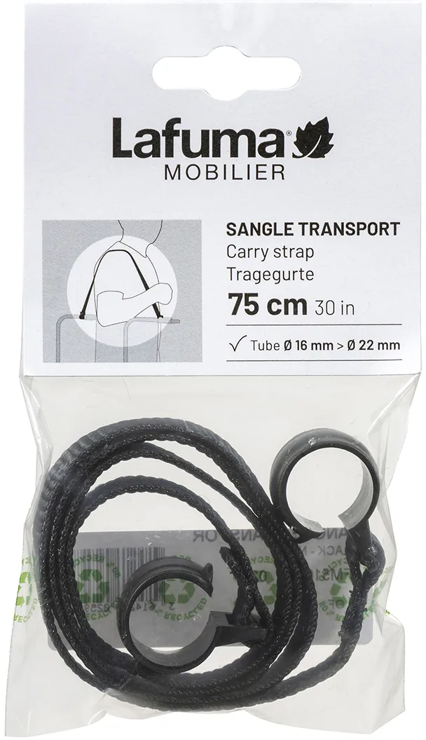 Lafuma carrying strap for chair chair, Black-noir Lafuma