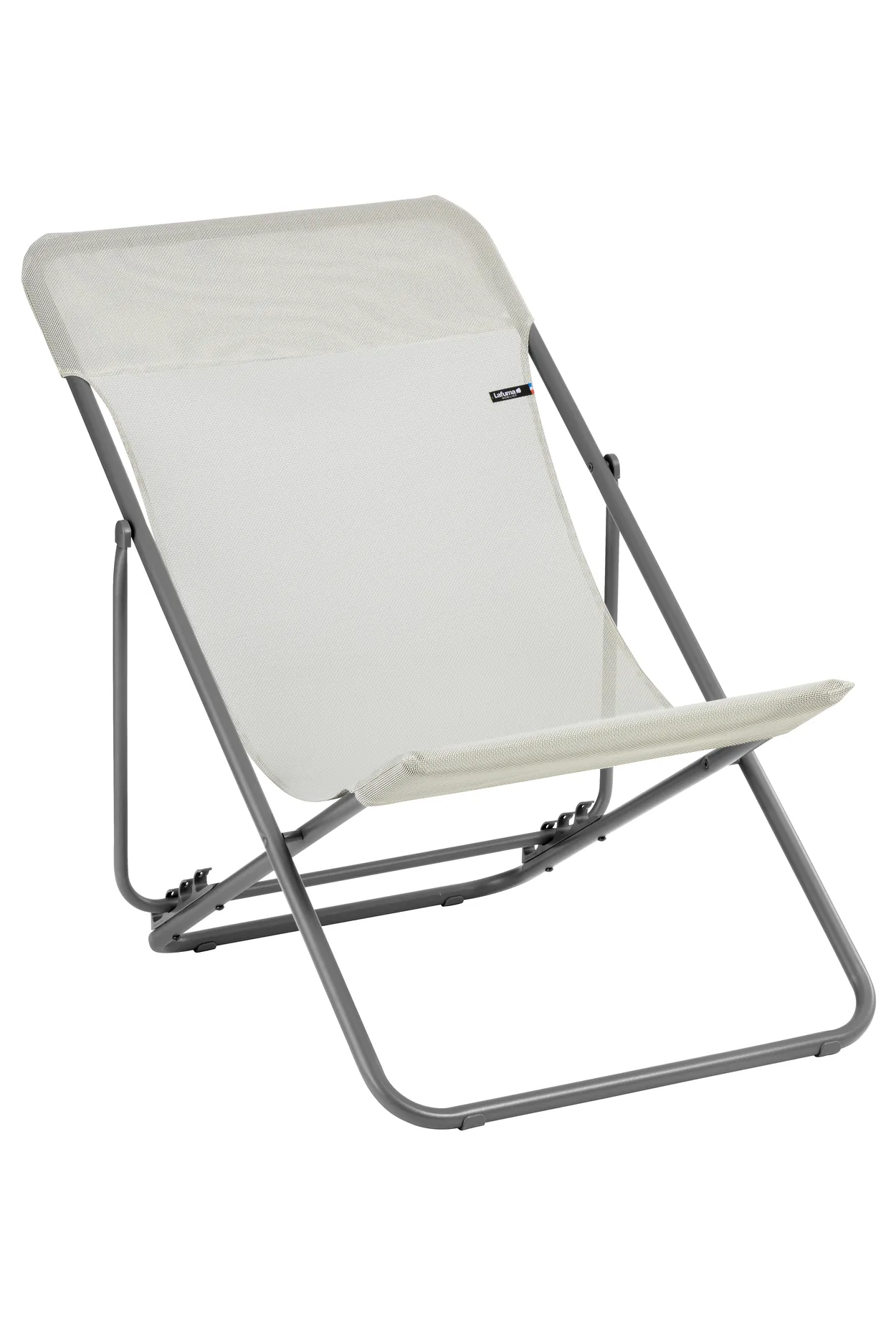 Lafuma Maxi Transat Batyline sun chair Seigle | Scandinavian Design | Garden chairs | Beige
