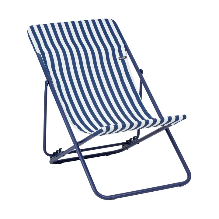 Maxi Transat Colorblock sun lounger - Rayure Indigo (blue) - Lafuma