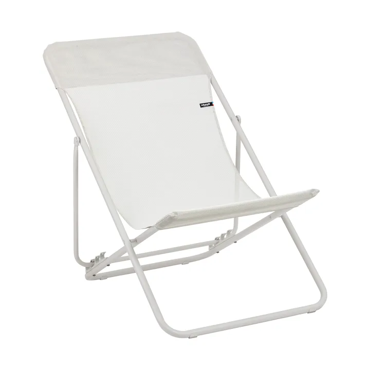 Maxi Transat Colorblock sun lounger - Seigle (grey) - Lafuma