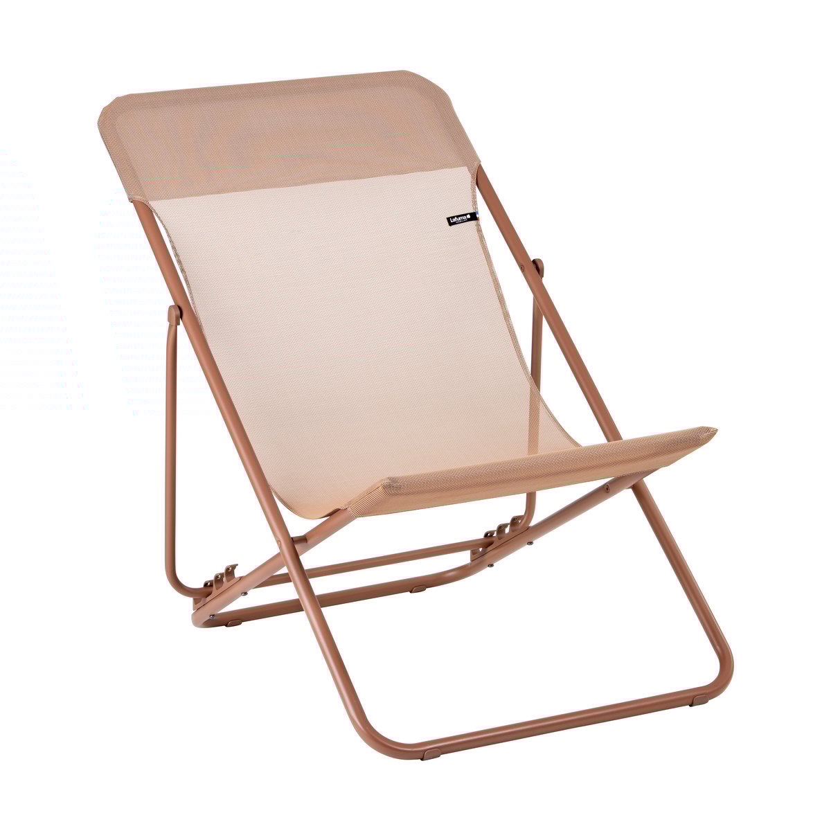 Lafuma Maxi Transat sun lounger Canyon/terracotta | Scandinavian Design | Garden chairs | Brown