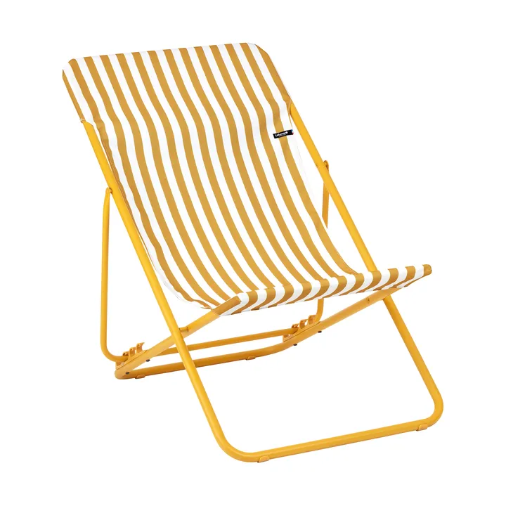 Maxi Transat sun lounger - Honey Stripes - Lafuma