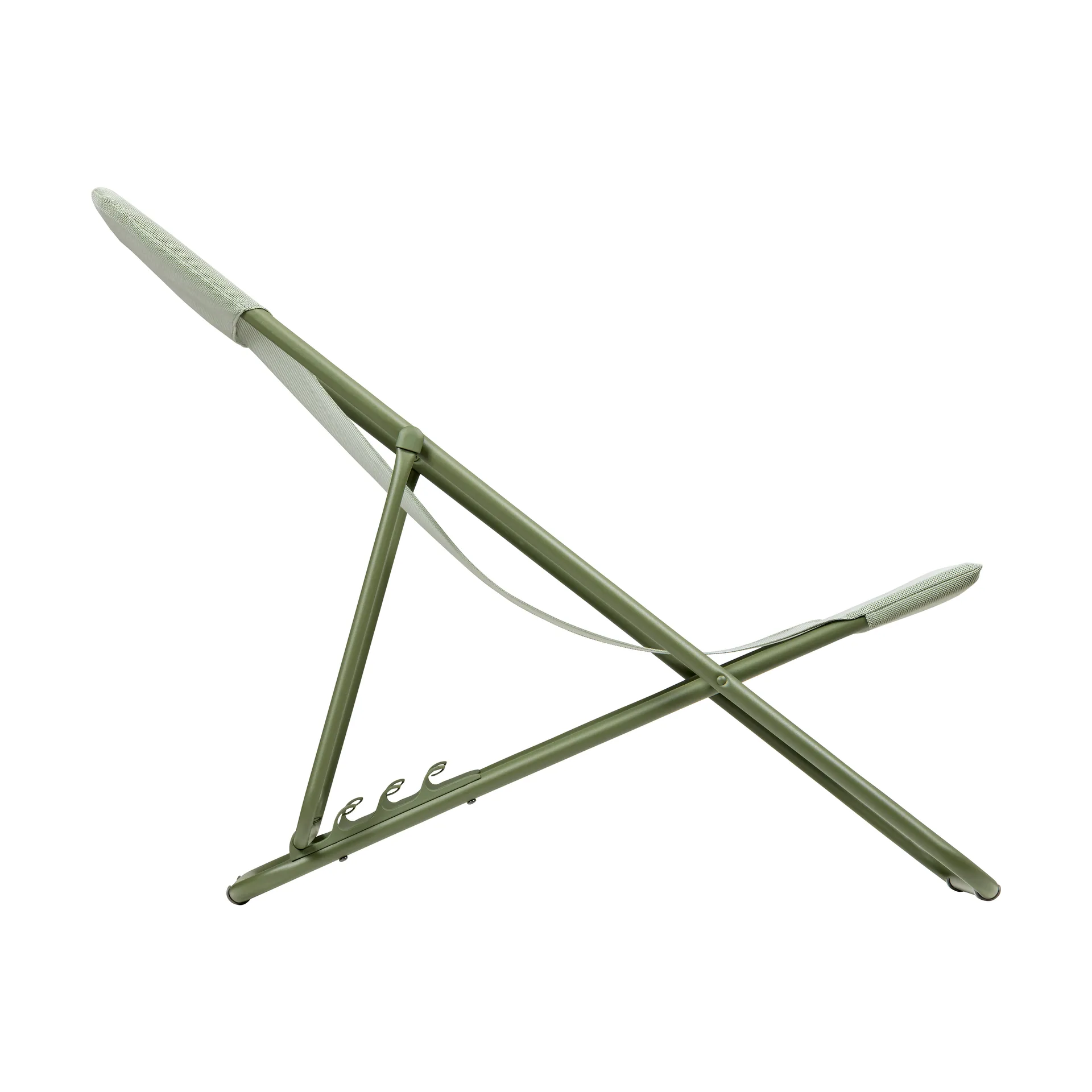 Maxi Transat sun lounger, Moss green Lafuma
