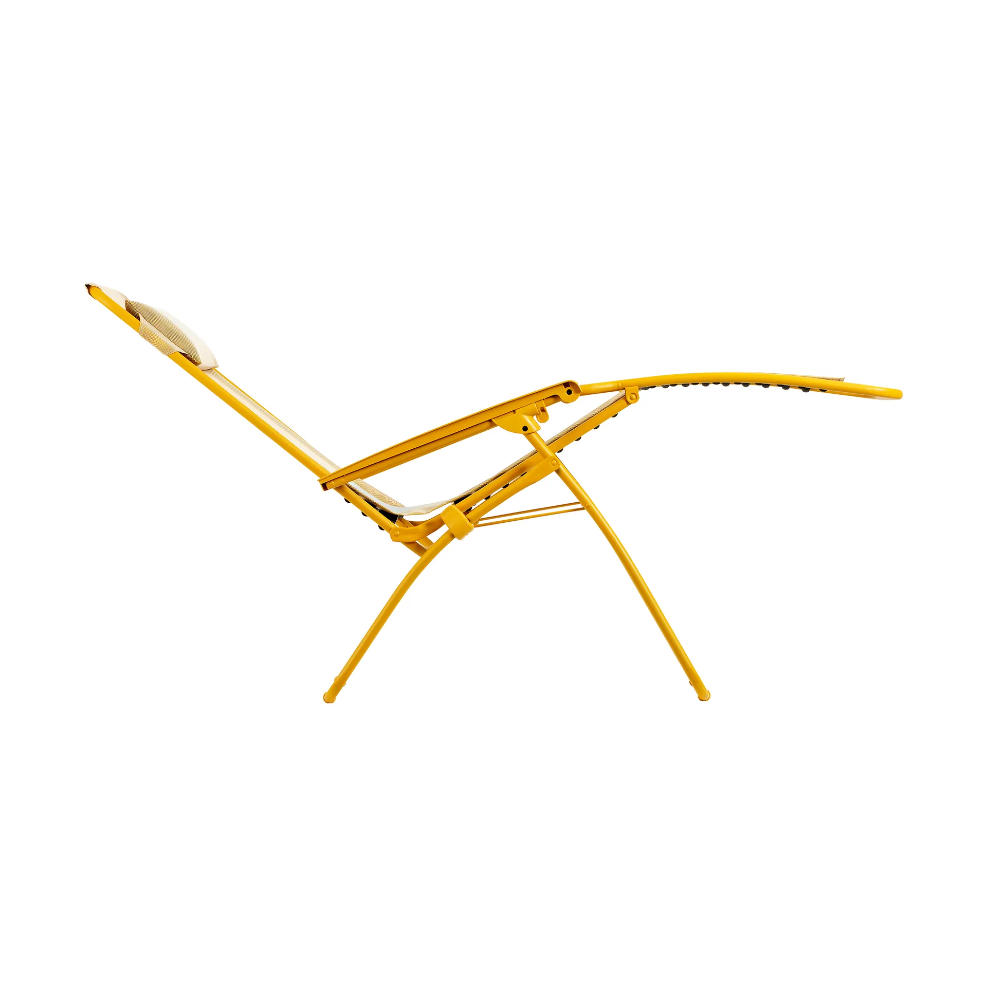 R Clip Batyline deck chair, Honey Lafuma